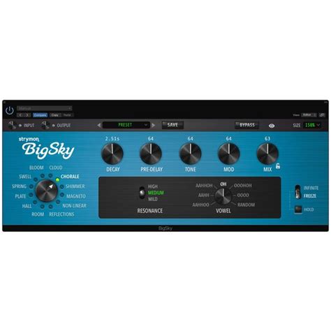 Strymon Big Sky Plugin – Thomann United States