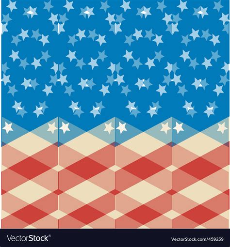 Stars and stripes background Royalty Free Vector Image