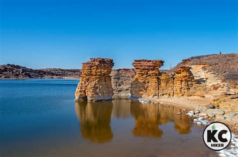 Central Kansas' Smoky Hills give way to the rugged cliffs of Wilson ...