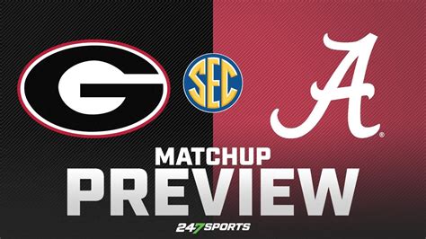 Georgia Bulldogs vs. Alabama Crimson Tide | SEC Championship Game Preview 🏆 | College Football ...