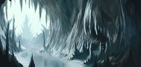 Ice Cave by MeckanicalMind on DeviantArt