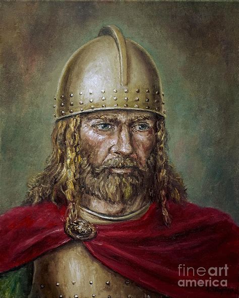 Alaric the Visigoth Painting by Arturas Slapsys - Fine Art America