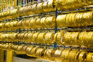 Bracelets at the Dubai gold market | Joi Ito | Flickr