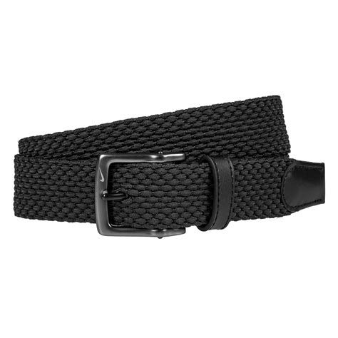 Nike Golf Stretch Woven Belt B11228 Black 001 | Function18