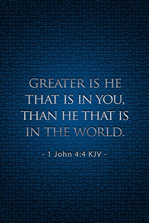 1 John 4:4 | 1 John 4:4 - 640x960 iPhone background wallpape… | Flickr