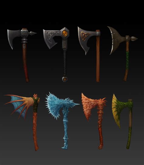 ArtStation - Axe Design