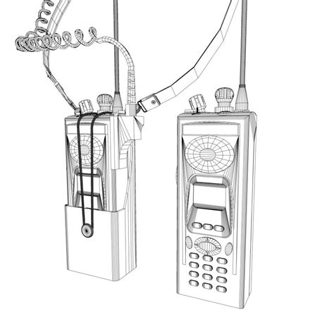 Walkie Talkie Sketch at PaintingValley.com | Explore collection of Walkie Talkie Sketch