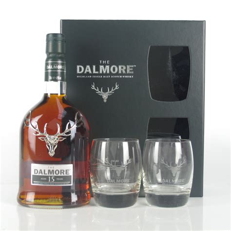 Dalmore 15 Year Old Presentation Pack / Including 2 Glasses | Whisky ...