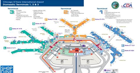 Delta Msp Terminal 1 Map