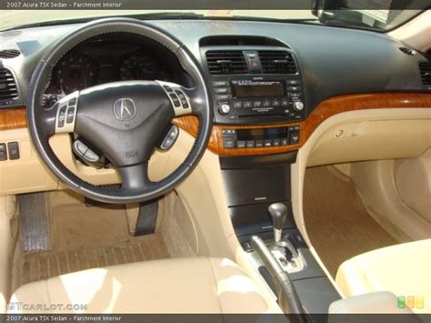 Parchment Interior Dashboard for the 2007 Acura TSX Sedan #63277228 | GTCarLot.com