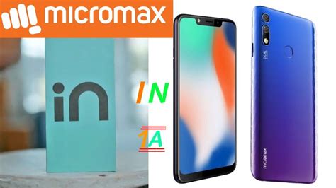 MICROMAX is back 👊 Micromax IN 1A New Smartphone #IndiaKeLiye | Finally ...