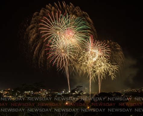 Independence Day fireworks - Trinidad and Tobago Newsday