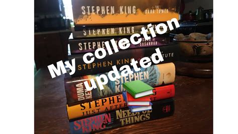 My Stephen King book collection UPDATED 📚 - YouTube