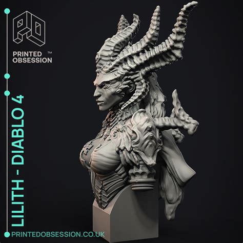 Lilith - Diablo 4 - Fan Art - 3D model by printedobsession on Thangs