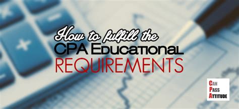 CPA Education Requirements: My Latest and Complete Guide