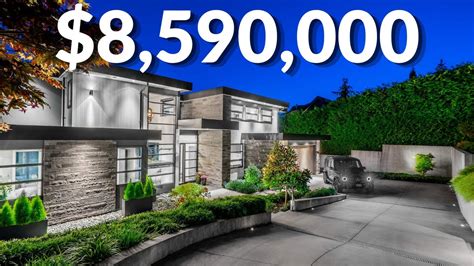 Inside a $8,590,000 MODERN Mansion With Stunning Ocean & City Views ...