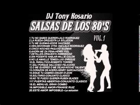 Iniciar sesión enchufe Delgado salsa de los 80 para bailar cascada ...