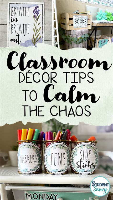 Calming-Classroom-Decor-Tips – Student Savvy