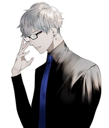 Anime, glasses, cigarette, gloves, shirt, guy, smokes, blonde, vest, durarara, Durarara ...