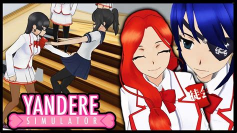 CAUSANDO BARRACO NA ESCOLA - Yandere Simulator Gameplay - YouTube