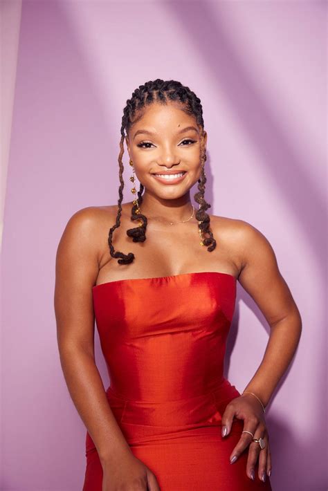 HALLE BAILEY – imdb Official Portrait Studio at D23 Exop 09/09/2022 ...