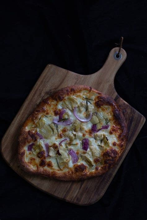 Artichoke Hearts Pizza Recipe | Recipe | Pizza recipes, Goat cheese pizza, Recipes