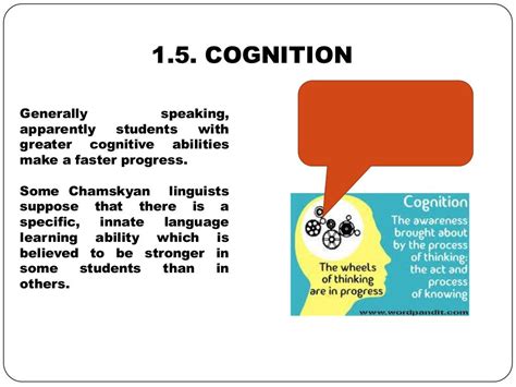 Factors affecting second language acquisition