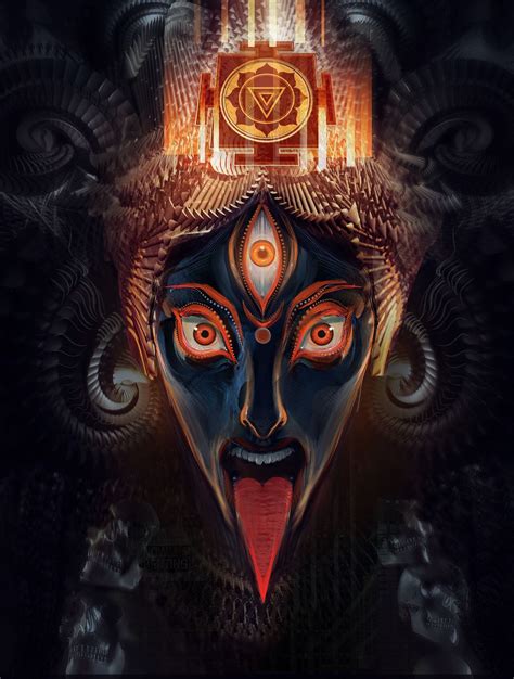 Kali NY | Spiritual art, Art, Hindu art