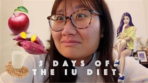 I tried the IU DIET for 5 DAYS | MY FIRST KPOP IDOL DIET - YouTube