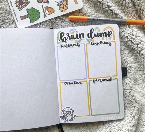 Why You Should Keep a Brain Dump Journal and How to Set it Up