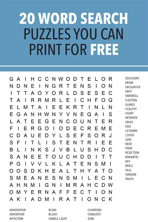 Create word search puzzle free printable - hordrug