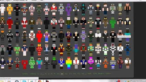 Minecraft Youtubers Skins