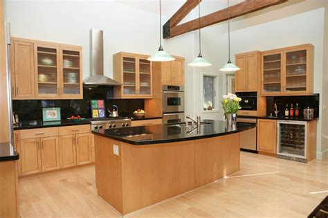 Kitchen Design Gallery | Maple kitchen cabinets, Trendy kitchen ...