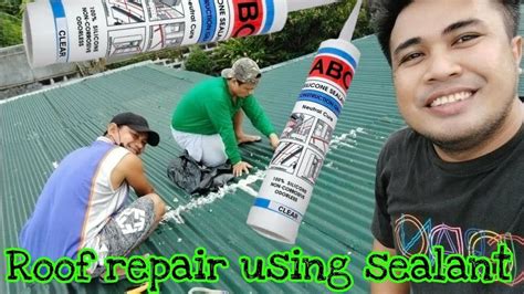 ROOF LEAK REPAIR USING SEALANT ( Best way ) - Win Big Sports