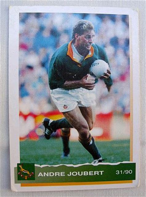 Rugby - ANDRE JOUBERT was sold for R20.00 on 6 Jan at 13:38 by RETRO COLLECT in Montagu (ID ...