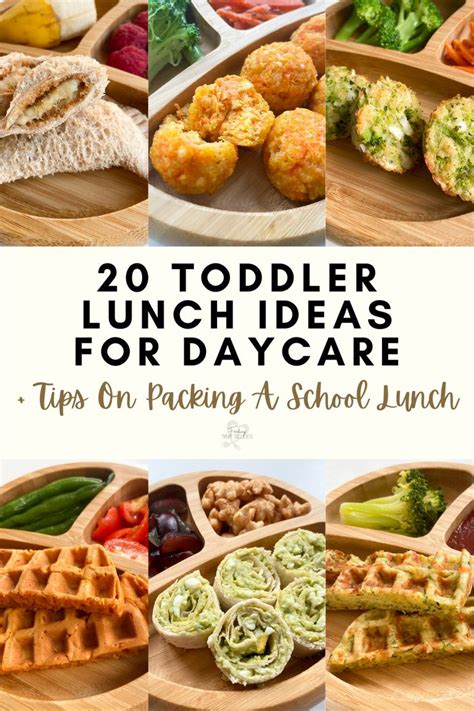 20 Toddler Lunch Ideas For Daycare - Daycare Lunchbox Meals For Kids ...