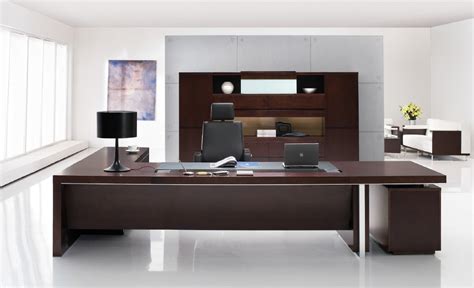 Classic Wood Modern Office Table Specifications Office Desks And Chair ...