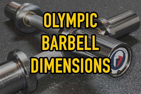 Olympic Barbell Dimensions – Torokhtiy Weightlifting