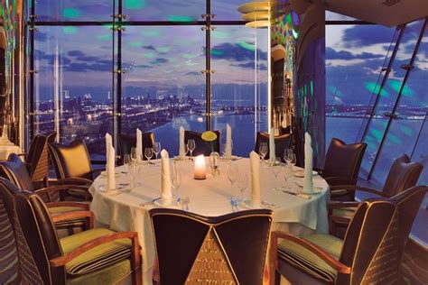 SkyView Bar Beverage and Dinner in Al Muntaha Restaurant - Burj Al Arab