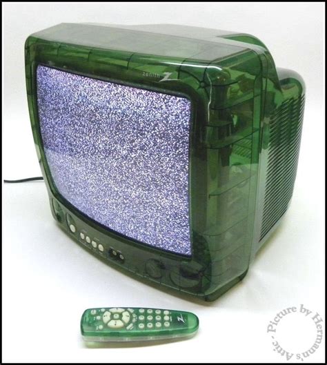 Translucent Green Zenith TV : r/nostalgia