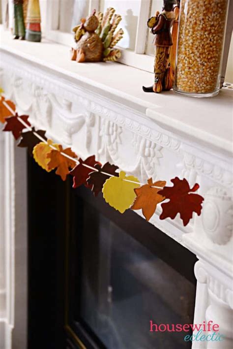 Fall Leaf Garland - Housewife Eclectic