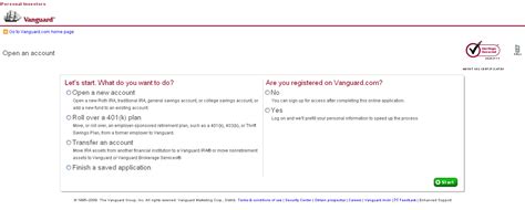 Vanguard Roth IRA Account Opening Review | PT Money