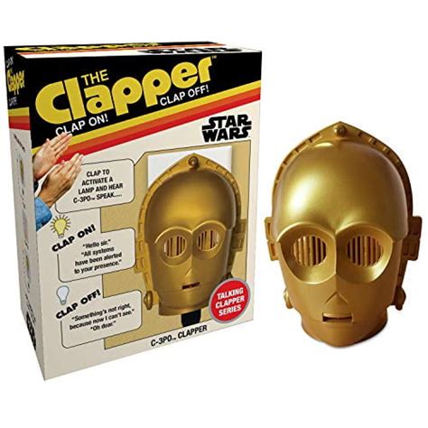 Clapper The Star Wars C-3PO in Retro Box Wireless Sound Activated On ...