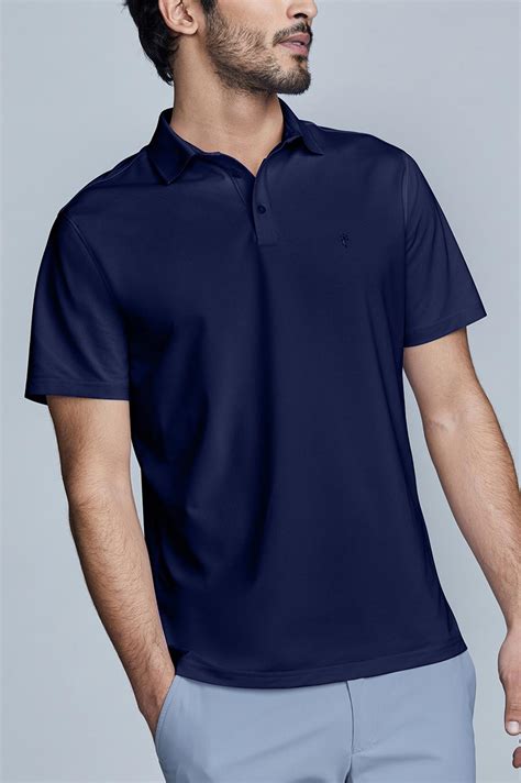 Sustainable Navy Polo Shirt Men's - State of Matter Apparel