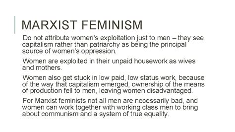 CONFLICT THEORIES Marxism NeoMarxism and Feminism SIMILARITIES WITH