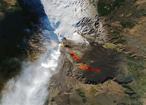 Eruption Of Mt. Etna Seen From Space - SpaceRef