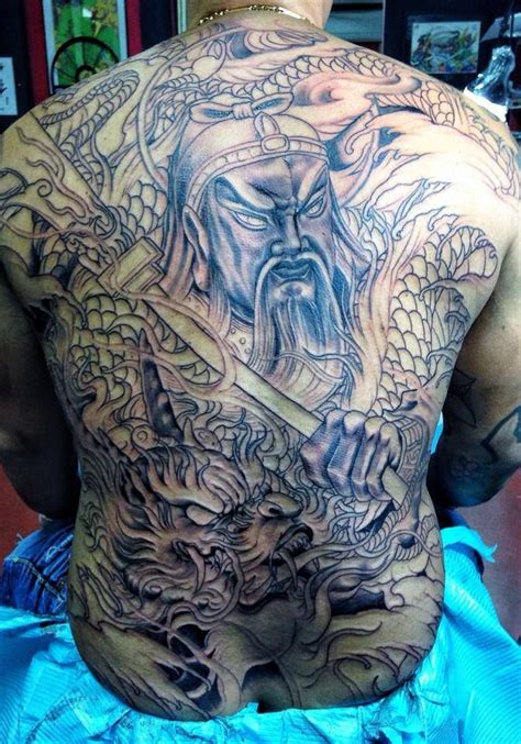 Guan Yu | Asian tattoos, Traditional japanese tattoos, Japanese tattoo