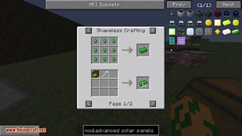 Advanced Solar Panels Mod 1.12.2/1.11.2 for Industrial Craft 2 - 9Minecraft.Net