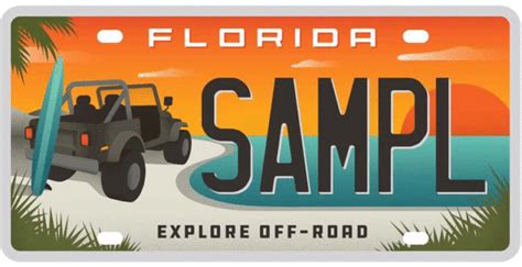 Florida Speciality License Plate Now Available to Pre-Order | Florida Off-Road Foundation ...