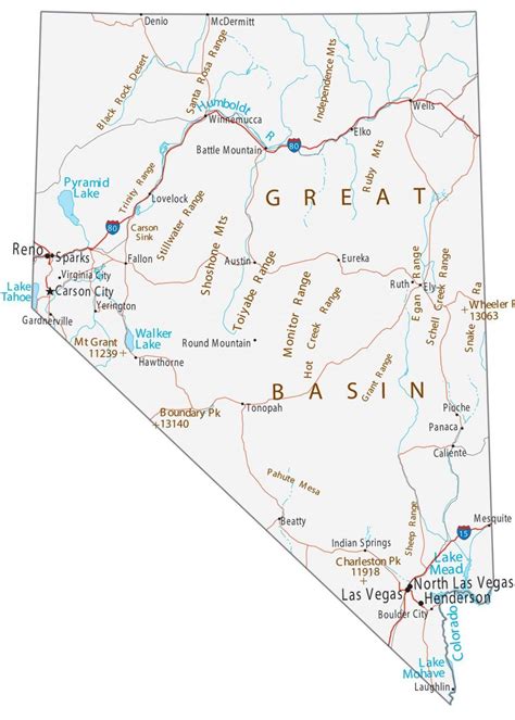 Las Vegas Map, Nevada - GIS Geography